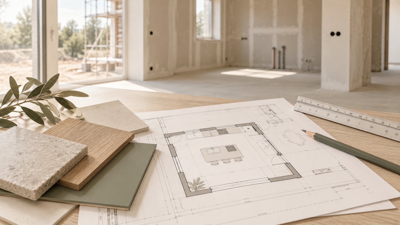 Küchenplanung im Neubau
